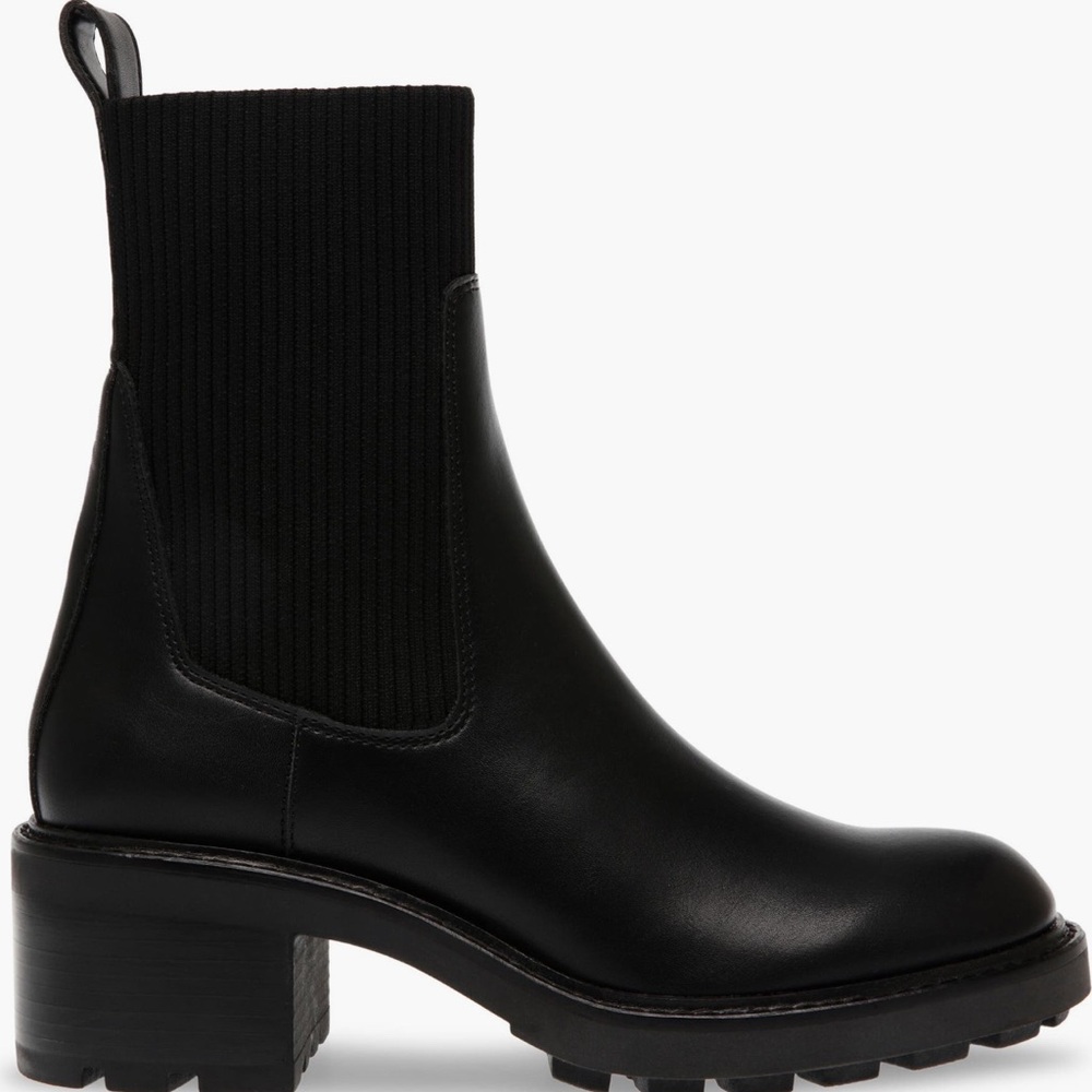 Steve Madden Black Kiley Platform Bootie